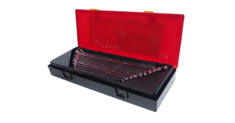 Набор ключей комбинированных удлиненных в кейсе JTC K6104 (10-19 мм, 10 предметов)