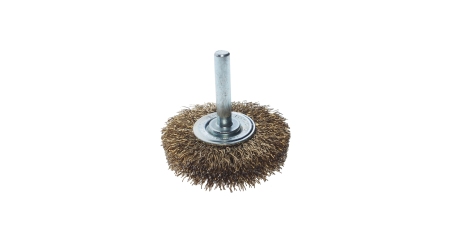 Кордщетка для дрели дисковая JTC 5852 (50х10 мм, латунь)