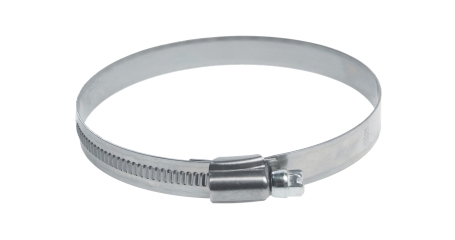 Хомут ленточный червячный JTC ZN100 (080-100 мм, 12 мм, нержавеющая сталь)