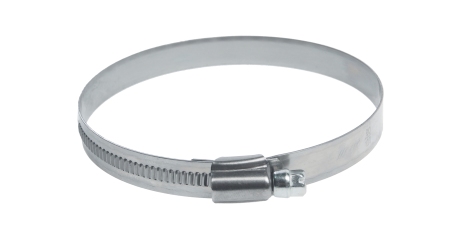 Хомут ленточный червячный JTC ZN100 (080-100 мм, 12 мм, нержавеющая сталь)