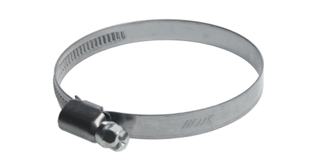 Хомут ленточный червячный JTC ZN70 (050-070 мм, 9 мм, нержавеющая сталь)