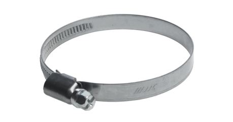 Хомут ленточный червячный JTC ZN70 (050-070 мм, 9 мм, нержавеющая сталь)