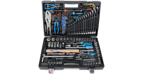 Licota ALK-8022F Набор инструмента 1/4", 3/8", 1/2", 6 и 12 гр. 131 предмет