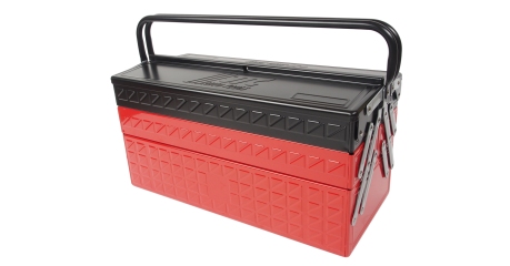 Набор инструментов JTC B076 (75 предметов в переносном инструментальном ящике, 5 лотков)