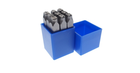 Клейма цифровые JTC JW0913-8 (8 мм, HRC 60+-2 град., DIN 1451)