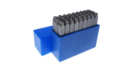 Клейма буквенные латиница JTC JW0914-5 (5 мм)