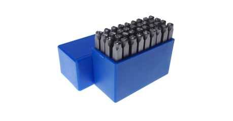 Клейма буквенные кириллица JTC JW0915-4 (4 мм, HRC 60+-2 град., DIN 1451)