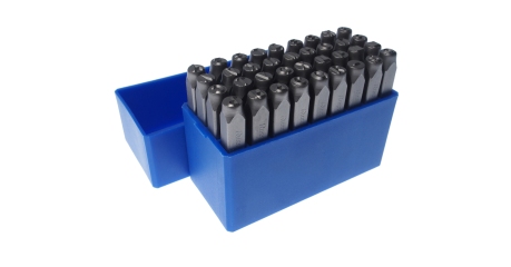 Клейма буквенные кириллица JTC JW0915-5 (5 мм, HRC 60+-2 град., DIN 1451)