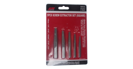 Набор экстракторов забивных JTC 5413 (1/8"-3/8", 5 предметов)