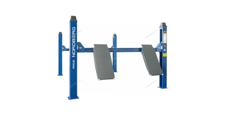 Подъемник четырехстоечный NORDBERG 4445J_M(M) 4.5 т, с ручной траверсой 2 т N423, 380 В