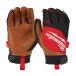 Перчатки Milwaukee 4932471912, Hybrid Leather с кожаными вставками, размер M/8 