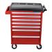 Licota AWX-2603R-N-R-ST Тележка инструментальная с карманом, со столешницей, 7 полок, красная