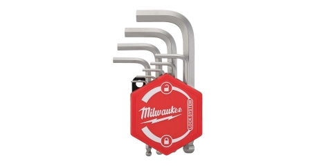 Набор коротких шестигранных ключей Milwaukee 4932492399, HEX 1.5 / 2 / 2.5 / 3 / 4 / 5 / 6 / 8 / 10 мм, (9 шт.) 