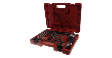 Молоток пневматический с набором зубил JTC 3340 (2100 уд/мин.,15 предметов)