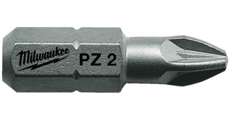 Бита Milwaukee PZ2 25мм 25шт (4932399590)