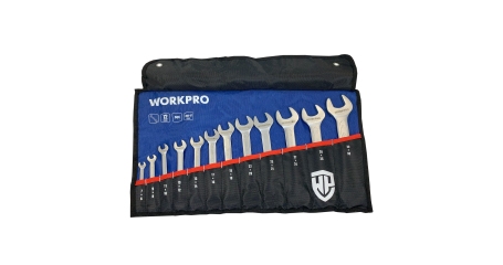 Ключи рожковые двусторонние набор 12шт (6-32мм) WP202507 WORKPRO