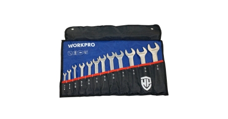 Ключи рожковые двусторонние набор 12шт (6-32мм) WP202507 WORKPRO