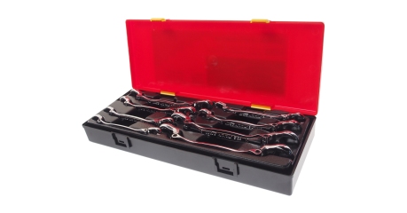 Набор ключей разрезных шарнирных JTC K6086 (8 предметов)