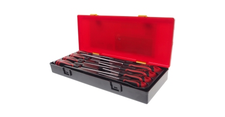 Набор отверток силовых JTC K7086 (SL 6 шт., PH 2 шт., 8 предметов)