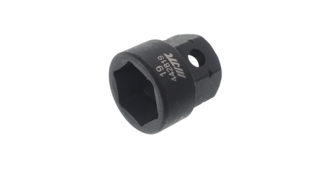 Головка торцевая ударная мини JTC 442819 (1/2", 19 мм, L=28 мм)
