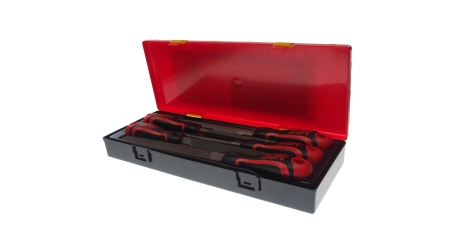 Набор напильников JTC K8053 (203 мм, 5 предметов в кейсе)