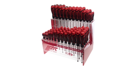 Набор отверток силовых JTC 7723 (84 предмета на стенде)