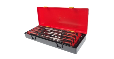 Набор отверток усиленных JTC K7085 (8 предметов в ложементе)