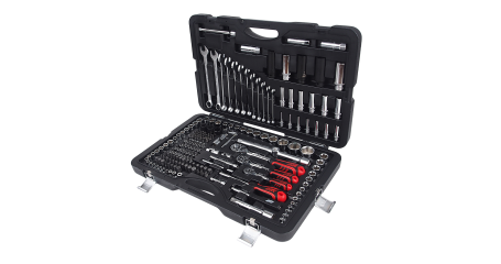 Набор инструментов 6-ти гранных слесарно-монтажный JTC H216C-B72 (1/4