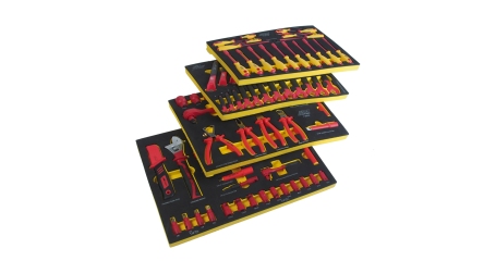 Набор инструментов JTC I4100S (115 предметов изолированных, 4 мягких ложемента)