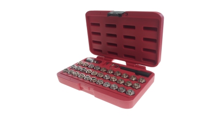 Набор головок для секретных болтов JTC 6747 (MERCEDES, 35 предметов)