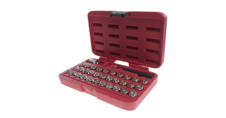 Набор головок для секретных болтов JTC 6747 (MERCEDES, 35 предметов)