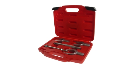 Набор для демонтажа шаровых опор JTC JW0258 (вилка, 5 предметов)