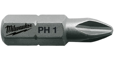 Бита Milwaukee PH2 25мм 25шт (4932399587)