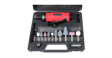 Licota PAG-10039K Бормашина пневматическая 22000 об/мин в наборе 16 пр.