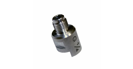 Переходник на бачок Русский Мастер РМ-381690, одноразовый, RPS G1/4", Iwata LS400, WS400, Kiwami, W300, Kremlin
