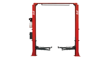 Подъемник электрогидравлический 4т 2-х стоечный 380В с верх.синхронизацией (электрический спуск) GTE-B202