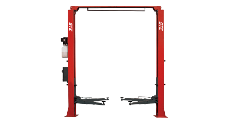 Подъемник электрогидравлический 4т 2-х стоечный 380В с верх.синхронизацией (электрический спуск) GTE-B202