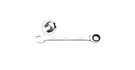 Licota ARW-76M32 Ключ комбинированный трещоточный 100 зубьев 32 мм