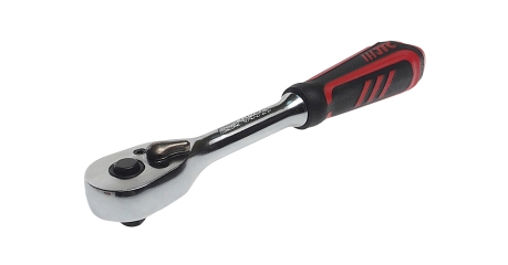 Трещотка с резиновой рукояткой JTC 3602B (1/4", 36 зубьев, 150 мм)