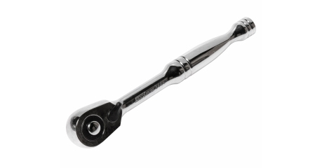 Трещотка с мини-головкой и металлической рукояткой JTC 3444 (1/4", 72 зуба, 130 мм, d=20 мм)