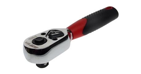 Трещотка с резиновой рукояткой JTC 3017A (3/8