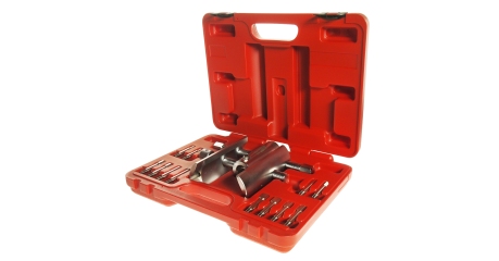 Набор приспособлений универсальный для ступичных гаек в кейсе JTC
