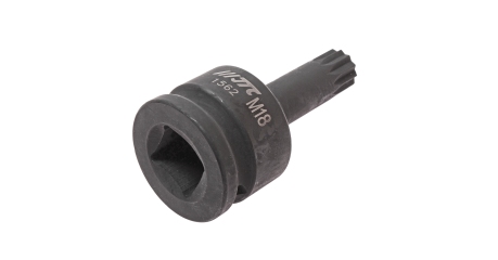 Головка для демонтажа ступицы с насадкой ударная задней полуоси JTC 1562 (3/4", М18, SPLINE L=88 мм, VW, AUDI)