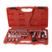 Набор инструментов для резки и развальцовки трубок JTC 5633 (JW0062S, дюймовые размеры, 9 предметов кейс)