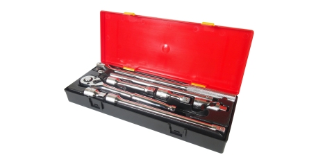 Набор инструментов слесарно-монтажный JTC K4081 (ключ трещот. 1/2