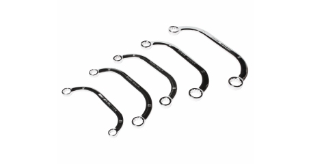 Набор ключей накидных С-образных 12-ти гранных JTC EV1012S (10-18 мм, 5 предметов)