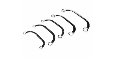 Набор ключей накидных С-образных 12-ти гранных JTC EV1012S (10-18 мм, 5 предметов)