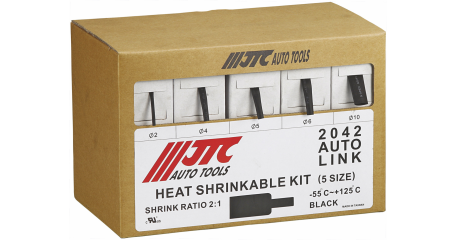 Трубка термоусадочная JTC 2042 (5 типоразмеров, общая длина 55 м, набор)