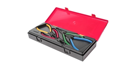 Съемник колец стопорных (щипцы) 4 предмета JTC K5041