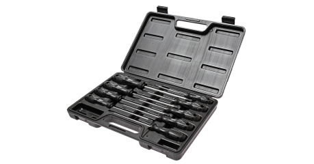 Набор отверток TORX JTC 3301 (T8х100 мм-T40х150 мм, 9 предметов)